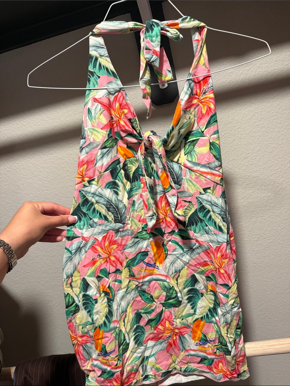 Mini halter top dress